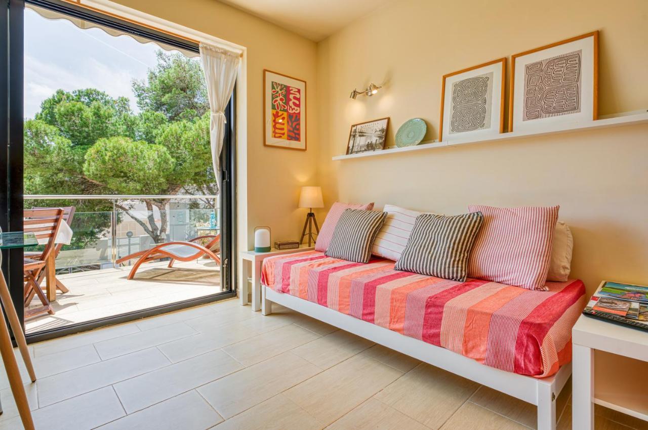 Atico Playa Santandria Con Piscina Y Wifi Villa Ciutadella  Luaran gambar