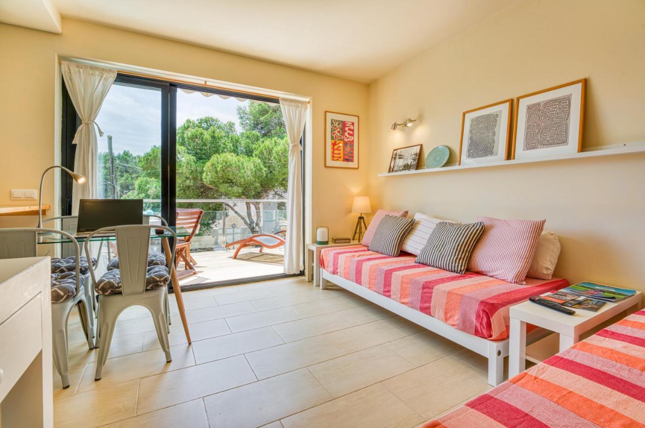 Atico Playa Santandria Con Piscina Y Wifi Villa Ciutadella  Luaran gambar